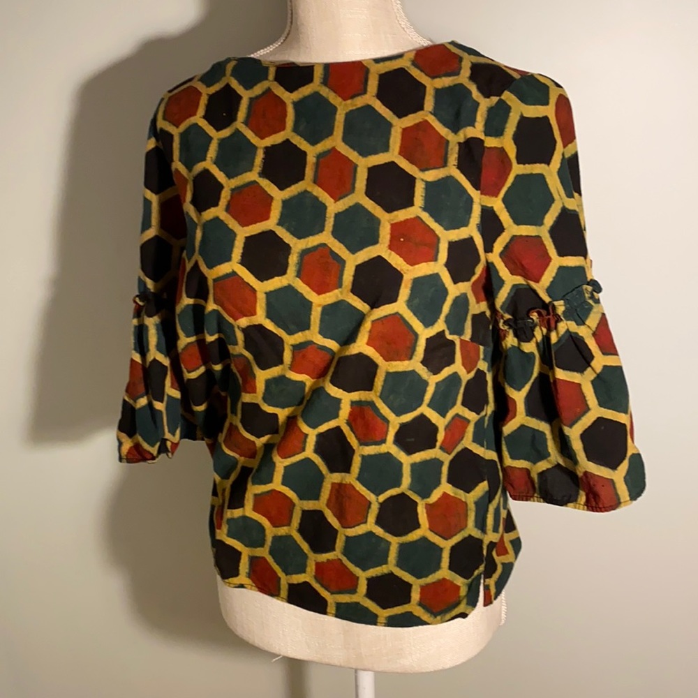 Anthropologie Bee Hive Blouse